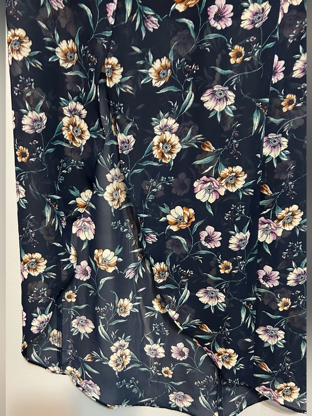 A. Byer 2 Piece Floral Crop Top and Short/Skirt Combo - Picture 14 of 16